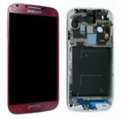 Samsung I9190 S4 Mini kijelz� (LCD)+�rint�k�perny�, piros